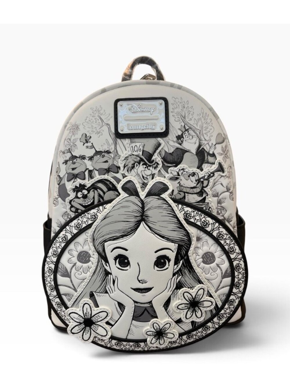 Loungefly Alice in Wonderland Sketch Mini Backpack Entertainment Earth NWT